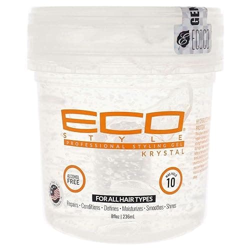 Eco Style Professional Styling Gel Krystal, 8 Ounce - Image 1