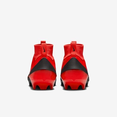 Nike Vapor Pro 1 Football Cleats (HM8850-104, White/Midnight Navy/Metallic Silver/Black) thumbnail 6