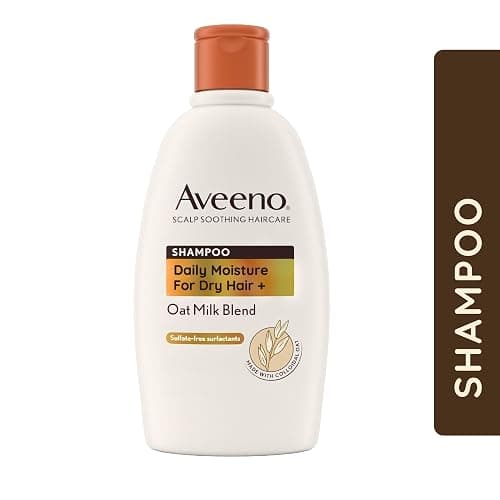Aveeno Scalp Soothing Haircare Daily Moisture Shampoo, Oat Milk Blend, for Dry Hair, Soothes Dry, Itchy & Flaky Scalp, Clinically Proven, Sulfate Free, 300ml thumbnail 2
