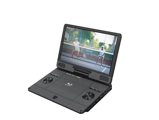 Proscan 11.4" Portable Blu-ray Player with HDMI Port, SD/MMC Card Slot, USB Port, Ethernet port, Remote, plays CD,DVD, Blu-ray Media, For Car use or Traveling - PDVD1187 (Renewed) - Image 1