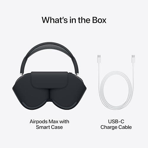Apple AirPods Max Wireless Over-Ear Headphones, Pro-Level Active Noise Cancellation, Transparency Mode, Personalized Spatial Audio, USB-C Charging, Bluetooth Headphones for iPhone - Purple - USB-C - Purple - Without AppleCare+ thumbnail 6