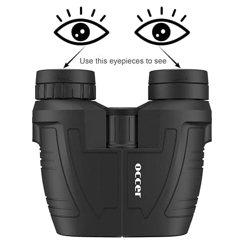 Occer 12x25 Compact Binoculars for Adults and Kids, Large Eyepiece Waterproof Binocular with Low Light Vision,High Powered Easy Focus Binoculars for Bird Watching,Outdoor Hunting,Travel,Sightseeing thumbnail 9