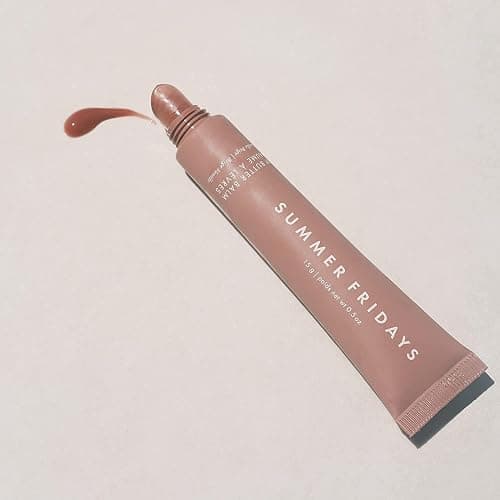 Summer Fridays Tinted Lip Butter Balm - Conditioning Vegan Lip Balm for Instant Moisture, Shine & Hydration - Softening & Soothing Skincare - Vanilla Beige (.5 Oz) thumbnail 8