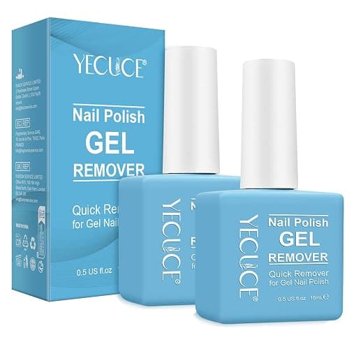 Gel Nail Polish Remover, (2pcs) Gel Polish Remover for Nails, No Need for Foil, Quick & Easy Polish Remover In 3-5 Minutes, No Need Soaking Or Wrapping-15ml - Image 1