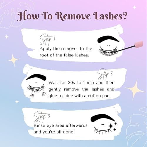 Ninetynine Dreams 70PCs Bunny Ear Lashes Manhua Anime DIY Spiky Lash Clusters 10-14mm C++ Curl Beginner Friendly Lightweight & Reusable Individual Waterproof Dramatic Eyelashes Thin Comfortable Band thumbnail 8
