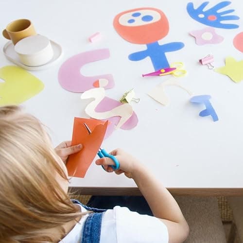 Raylu Paper – Papier Cartonné 50 x 65 cm Coloré, 25 Feuilles Cartonnées, Papier Epais de Couleur, pour l’Ecole, le Bureau, le Scrapbooking, les Activités Manuelles, 180g/m² (Gris Clair) thumbnail 6