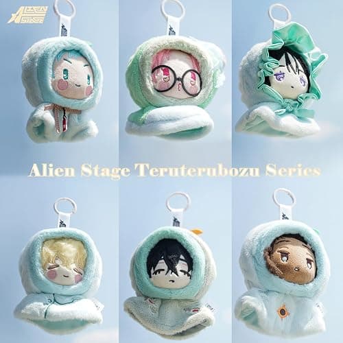 YJacuing Alien Stage Teruterubozu Series Blind Box Plush Keychain | Official, Anime, ALNST, Bag Charm, Merch, Sunny Doll thumbnail 2