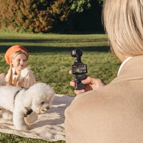 DJI Osmo Pocket 3, Vlogging Cameras with 1'' CMOS & 4K/120fps Vlog Camera, 3-Axis Stabilization, Fast Focusing, Face/Object Tracking, Digital Vlogging Camera for YouTube thumbnail 9
