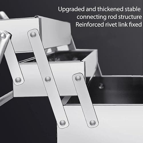 Metal Tool Box, Portable Folding Stainless Steel Storage Box 3 Layer 5 Tray Multi Function Tool Organizer Heavy Duty Rust Resistant Scratch Resistant Finish Cantilever Toolbox (420) thumbnail 8