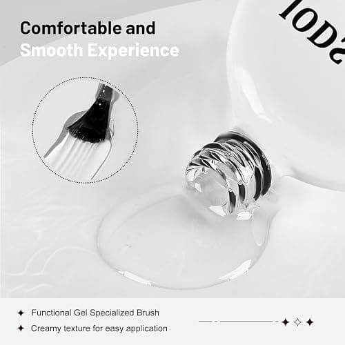 JODSONE Builder Gel for Nails,2Pcs 16.5ml Builder Gel Nail Polish for Thickening Strengthener Building Extension Nail Thickening Solution and Nail Art Design Gift for Women thumbnail 6
