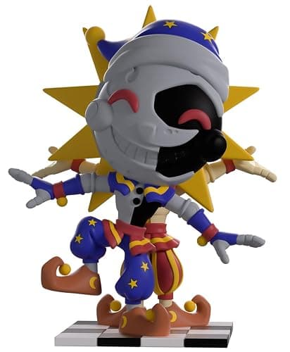 Youtooz Five Nights at Freddy's Sun and Moon 8" Vinyl Figure – FNAF Sun and Moon Daycare Attendant Action Figure– Security Breach Collectible thumbnail 5