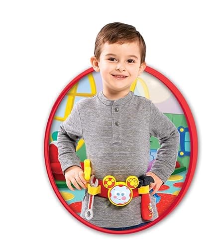 Disney Mickey Toodles Talk'n Toolbelt and Kids Play Tool Accessories for Contruction and Building Role Play and Dress Up, Kids Toys for Ages 3 Up, Gifts and Presents thumbnail 2