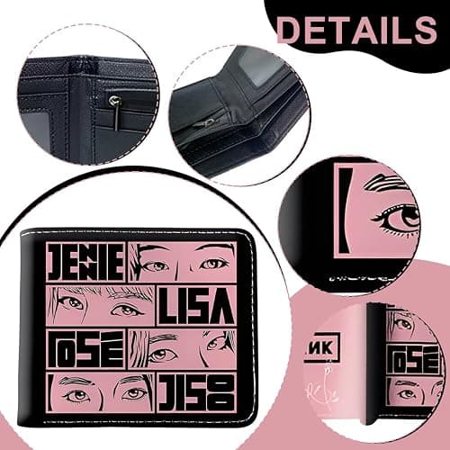 BCHKO 1 Pcs BP Geldbörsenclip, Geldbörse für Teenager, Geschenkbox für Blink-Fans, K-Pop-Gadget-Geschenke, BP-Geschenkbox thumbnail 4