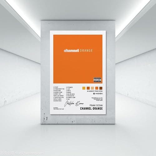 Frank Ocean Album Cover Poster - Channel ORANGE Decorative Painting Canvas Wall Art, 12x18inch (30x45cm) - Modern Family Bedroom Decor thumbnail 7