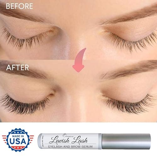 Pronexa Hairgenics Lavish Lash – Eyelash Growth Enhancer & Brow Serum with Biotin & Natural Growth Peptides for Long, Thick Lashes and Eyebrows! Dermatologist Certified, Cruelty Free & Hypoallergenic. thumbnail 5