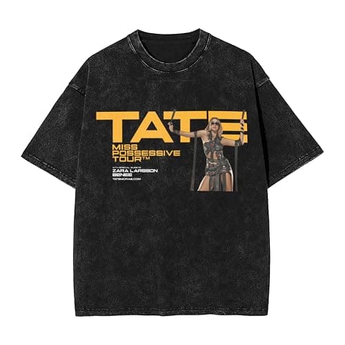 HRGGWYB Men and Women Tate Music McRae Summer Retro Fashion Pattern T-Shirts - Image 1