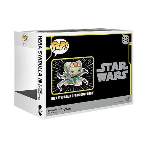 Funko POP! Rides: Star Wars Rebels - Hera in X-Wing - Amazon Exclusive | Official Sci-Fi Merch - Collectable Vinyl Figurine for Shelf Display - Birthday Gift Idea for Fans and Collectors thumbnail 3