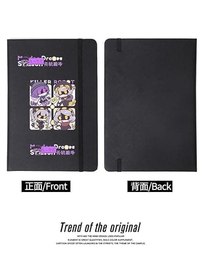 Murder Uzi Drone Notebook, 8.3 x 5.5 Inch, 76 Sheets / 152 Pages Diary, Cartoon Journal Book for Women Men, Thick Paper Drawing Book thumbnail 5