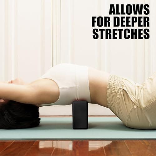 2 Pcs Yoga Blocks, 9"x6"x3" Foam Blocks Yoga Props for Pilates Stretching and Meditation Exercise Blocks Lightweight Yoga Essentials thumbnail 7