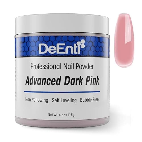 acrylic powder - dark pink- 4oz - Image 1