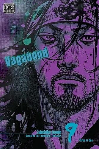 Vagabond (VIZBIG Edition) Complete Collection Manga Set (Vol 1-12) by by Takehiko Inoue thumbnail 7