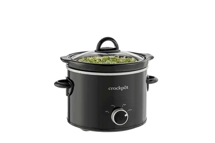 Crockpot 2-Quart Classic Slow Cooker Small Slow Cooker Black thumbnail 3