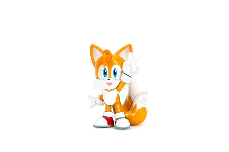 Jada Metalfigs Sonic The Hedgehog 4-Pack, Sonic, Tails, Knuckles, Shadow, 2.5” Die-Cast Figures - Wave 1, Ages 8+ thumbnail 7