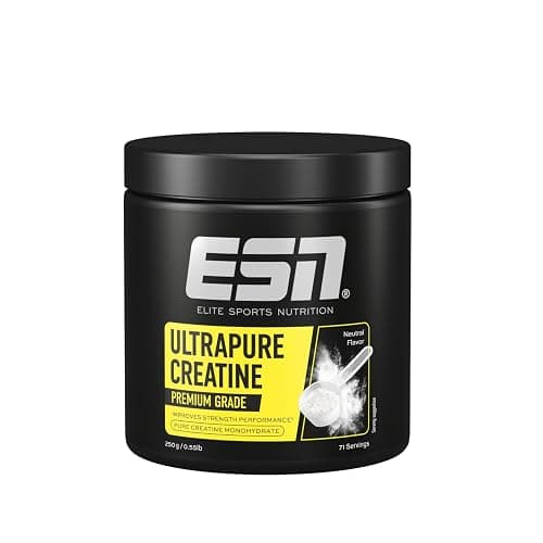 ESN Ultrapure Creatine Monohydrate, 250 g, 71 Portionen, Creatin Pulver, mikrofein & optimal löslich, vegan - made in Germany (Design kann variieren) - Image 1