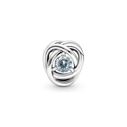 Pandora Moments Charm Ewigkeitskreis, Sterlingsilber, mit klarem Cubic Zirkonia thumbnail 4