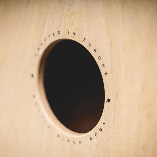 Snarecraft Cajon Box Drum with Internal Snares and Bass Tone for Acoustic Music — MADE IN EUROPE — Play with Your Hands, Baltic Birch, 2-YEAR WARRANTY thumbnail 12