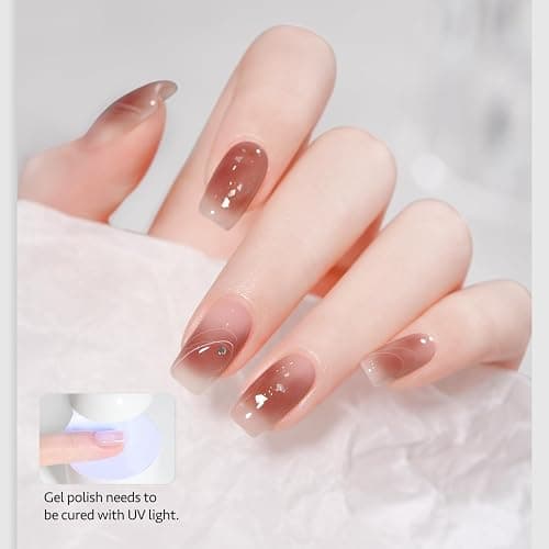 GAOY Nail Blooming Gel, 16ml Clear Blooming Gel Polish, Spreading Effects Soak Off UV Light Cure for Nail Art DIY thumbnail 3