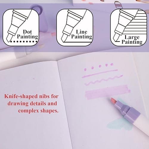 12 pcs Scrapbook Glue Pen Set, CNYMANY Quick Dry Crafting Fabric Liquid Glue Pen for Scrapbooking Card Making DIY Drawing Papercrafts thumbnail 6