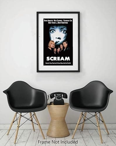 FatCat Wall Graphics Scream - 1996 Movie Poster Frameless Gift 12 x 18 inch（30cm x 46cm）-LT-071 thumbnail 5