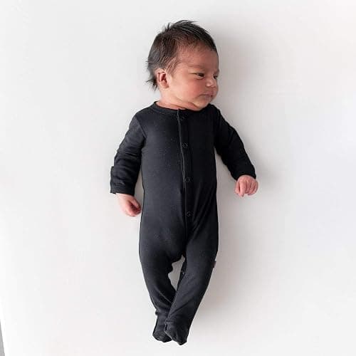 KYTE BABY Unisex Footie, Rayon Made From Bamboo, Snap Closure,0-24 Months thumbnail 2