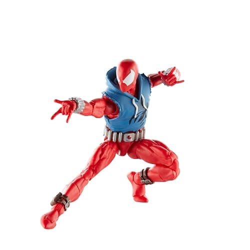 Marvel Legends Series Scarlet Spider, Spider-Man Comics Collectible 6-Inch Action Figure thumbnail 6