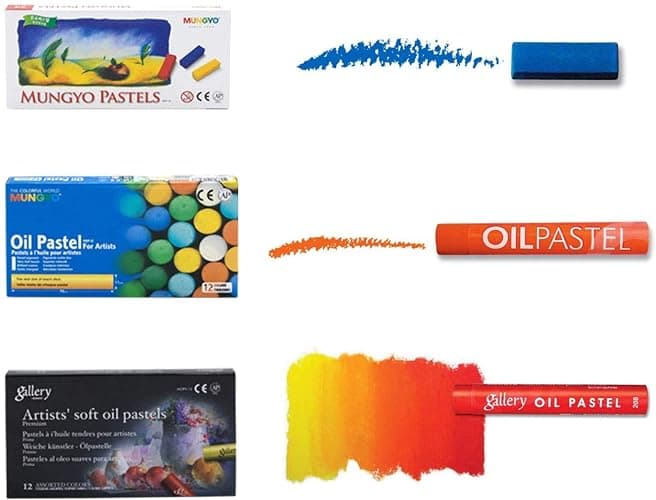 Mungyo Gallery Soft Oil Pastels Wood Box Set of 72 - Assorted Colors by Mungyo Gallery thumbnail 4