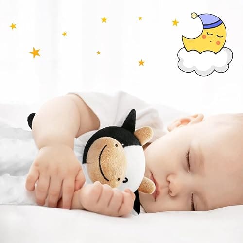 Pro Goleem Cow Security Blanket Soft Loveys for Babies for Boys and Girls Newborn Lovie Infant Blankie Cow Baby Stuff Baby Snuggle Toy Stuffed Animal Baby Gifts 16 Inch thumbnail 2