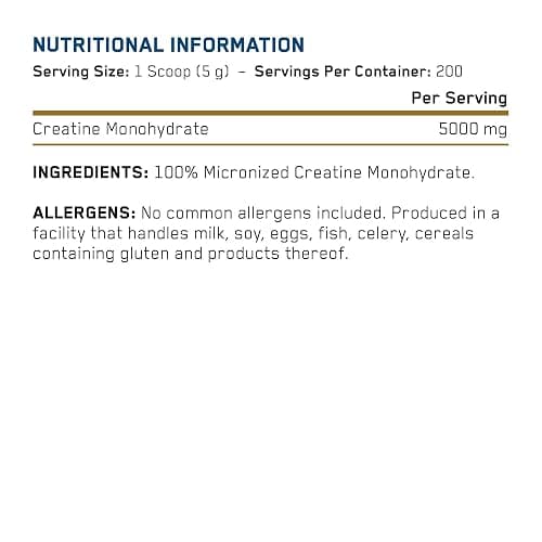 Applied Nutrition Creatine Monohydrate Powder 1Kg – 100% Micronized Creatine – 5g per Serving – Unflavoured – Supports High-Intensity Performance – 200 Servings thumbnail 4