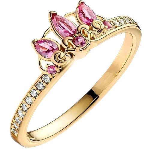 ZURWTCH Princess Ring Fit Women Fashion Gifts 925 Sterling Silver DIY Jewelry - Image 1