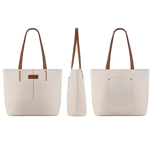 Wrangler Tote Bag for Women Shoulder Purse Hobo Bag Satchel Top Handle Handbag - Beige thumbnail 3