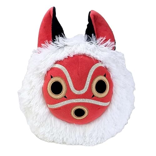 スタジオジブリ Studio Ghibli - Princess Mononoke - 15" Fluffy San Facemask Plush thumbnail 2