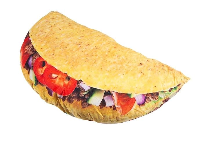 ZIGFRUIT Taco Plush Pillow Mexican Food Funny 3D Giant Food Plush Stuffed Pillow Novelty Throw Cushion Stuffed Animal Toy 23" thumbnail 6