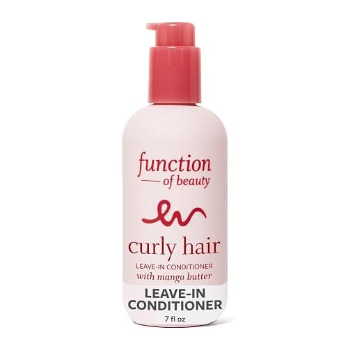 Function of Beauty Curly Leave In Hair Conditioner - Anti-Frizz, 1-Pack | Curl Enchancing & Moisturizing Leave In Conditioner Treatment for Natural Curls & Bounce - Dry & Dull Hair Care Products - Image 1