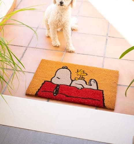 Grupo Erik - Paillasson Snoopy - Antidérapant et Fibre de Coco - 40 x 60 cm thumbnail 7