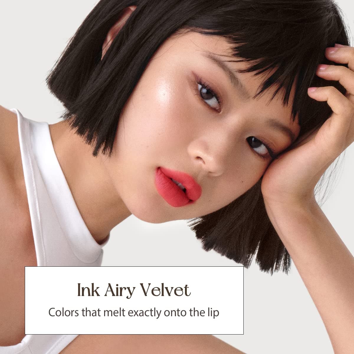 Peripera Ink Airy Velvet 0.14 Ounce 03 Cartoon Coral (NEW) thumbnail 3