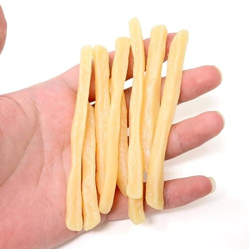 Honbay 20PCS Lifelike Simulation Plastic French Fries Artificial Faux Fries Decorations Realistic Fake Food Models Ornaments for Home Party Tabletop Decorations Sample Display Photography Prop thumbnail 4