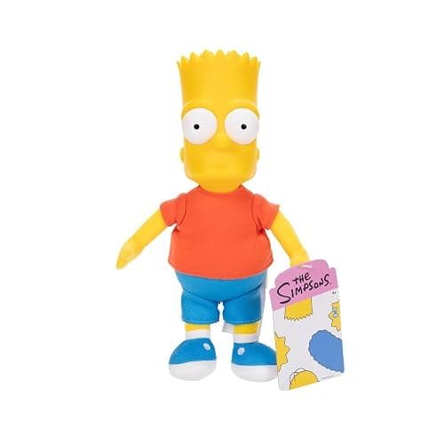 Disney The Simpsons Bart Plush Features Soft Fabric Body with Sculpted Head Officially Licensed thumbnail 2