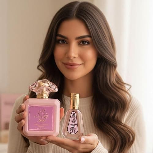 Ard al Zaafaran Pink Blush Shams Al Emarat Khususi Eau de Parfum Spray 100ml & 50ml (Bundle) thumbnail 3