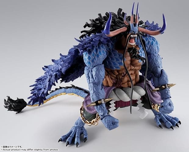 TAMASHII NATIONS - One Piece - Kaido King of The Beasts (Man-Beast Form) S.H.Figuarts Action Figure thumbnail 11