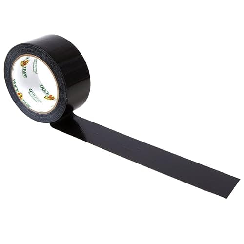 Duck Brand 1265013 Color Duct Tape, Single Roll, Black thumbnail 3